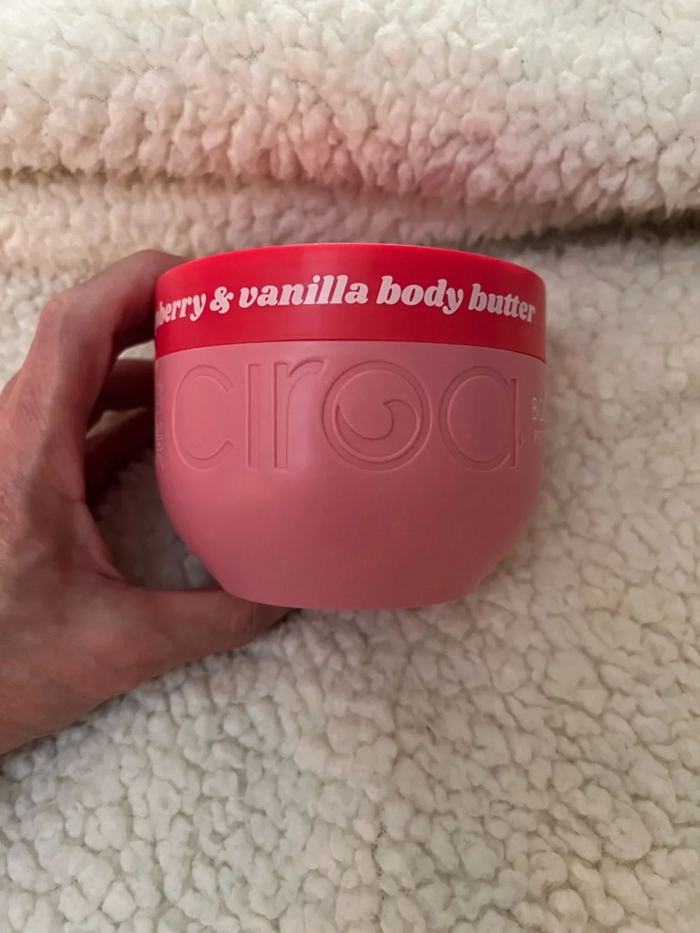 Ciroa Raspberry & Vanilla Body Butter — Red - Picture 2 of 4